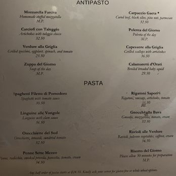 Sette Mezzo - Italian Near Me - New York, New York