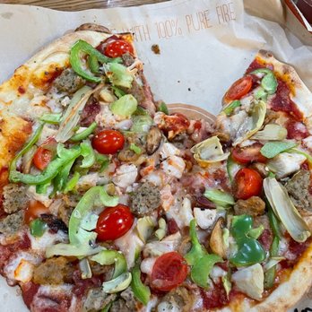 Blaze Pizza - Bring Build Your Own Pizza (11-inch) - Pizza Near Me - San Francisco, California