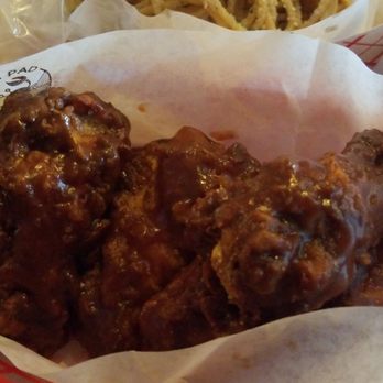 The Crab Pad - BBQ wings...the wings were okay, it just had too much breading for my taste - Seafood Near Me - Chicago, Illinois The Crab Pad - BBQ wings...the wings were okay, it just had too much breading for my taste - Seafood Near Me - Chicago, Illinois