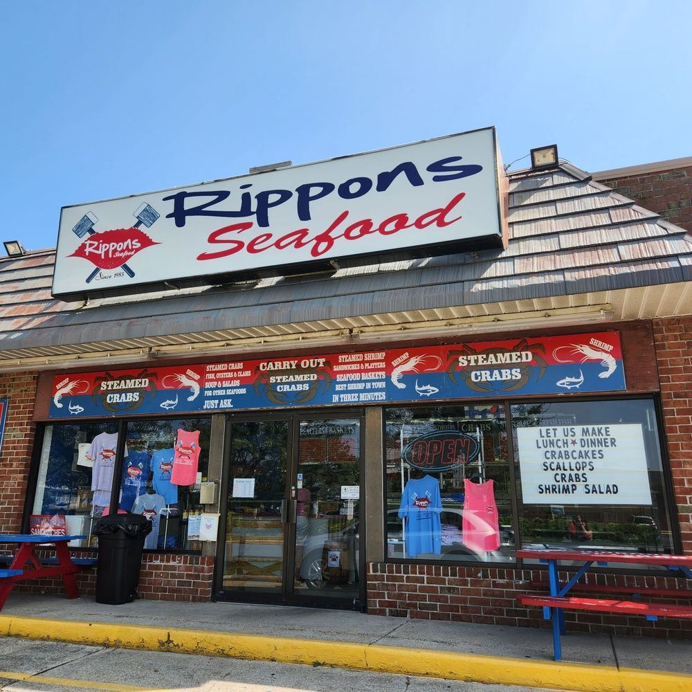 Rippons Seafood Ocean City - Externally, the same building as 7-11. - Seafood Near Me - Ocean City, Maryland Rippons Seafood Ocean City - Externally, the same building as 7-11. - Seafood Near Me - Ocean City, Maryland