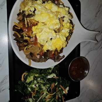 The Mill - Farm Boy with Kale Salad on the side - Breakfast & Brunch Near Me - Mansfield, Texas