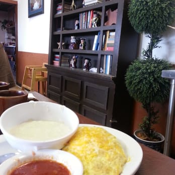 Mom's Cafe - Garden Omlete, grits and salsa to entertain my tummy with a comfy "home" decor. - Breakfast & Brunch Near Me - Allen, Texas Mom's Cafe - Garden Omlete, grits and salsa to entertain my tummy with a comfy "home" decor. - Breakfast & Brunch Near Me - Allen, Texas