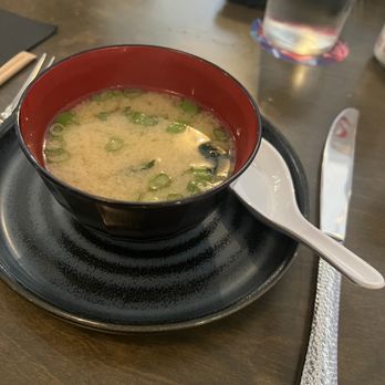 Pacha Nikkei - Miso Soup - Peruvian Near Me - Houston, Texas Pacha Nikkei - Miso Soup - Peruvian Near Me - Houston, Texas