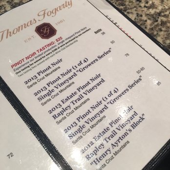 Thomas Fogarty Winery - Tasting 2 - Wineries Near Me - Woodside, California Thomas Fogarty Winery - Tasting 2 - Wineries Near Me - Woodside, California