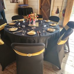 Greycliff Mill - 50th Wedding Anniversary Table Decorations