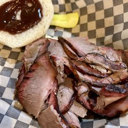 Backroads BBQ - Excellent Brisket Sandwich