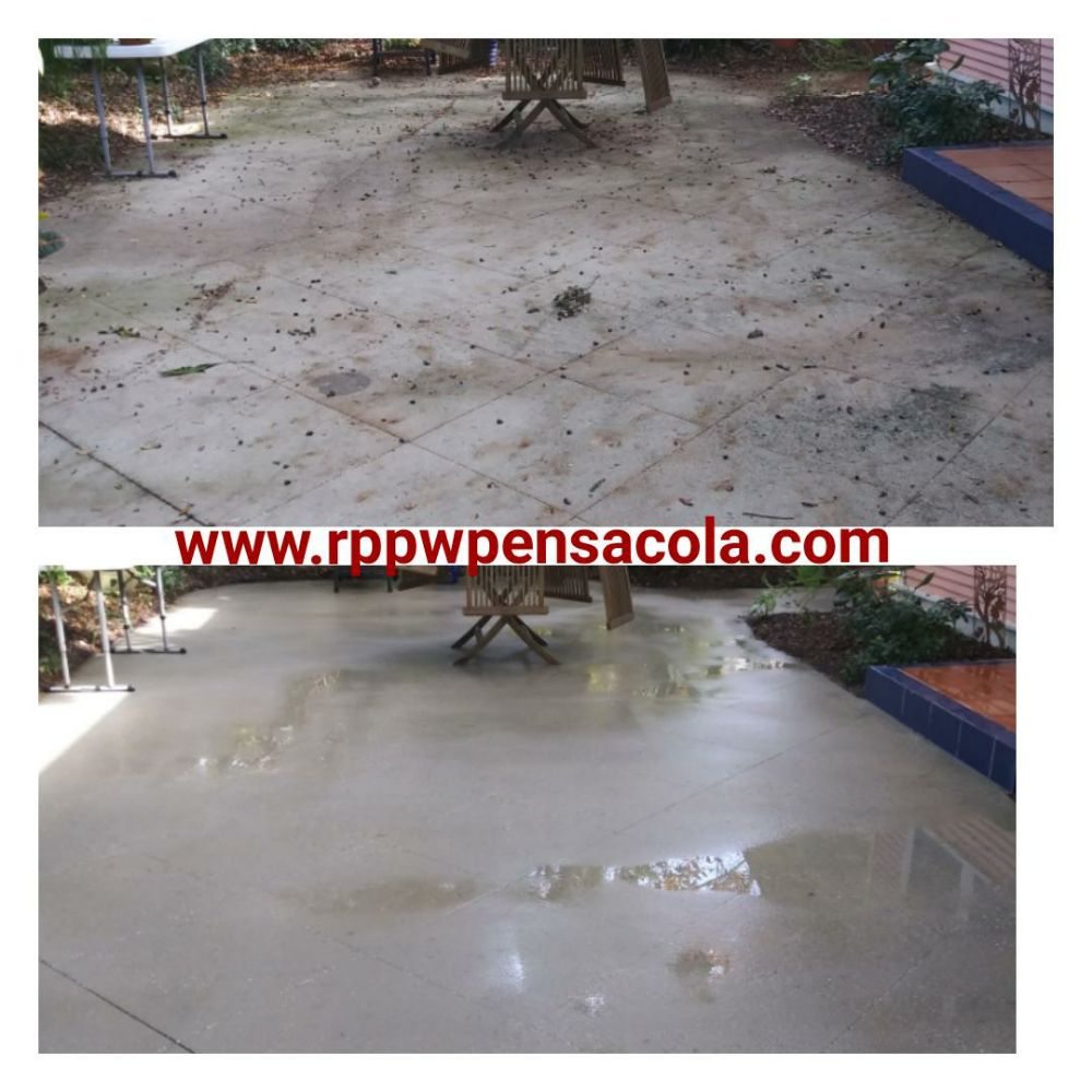 Slide of Robert Parramore's Pressure Washing