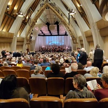 Carmel Bach Festival - View of stage from lower level rear - Festivals Near Me - Carmel, California Carmel Bach Festival - View of stage from lower level rear - Festivals Near Me - Carmel, California