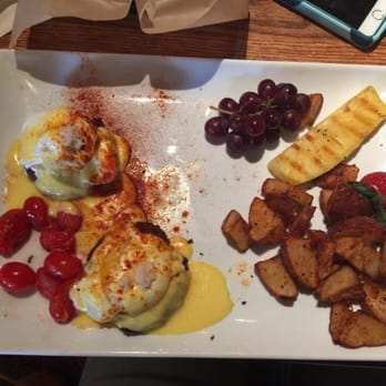 Glacier BrewHouse - Crab Eggs Benedict - American Near Me - Anchorage, Alaska Glacier BrewHouse - Crab Eggs Benedict - American Near Me - Anchorage, Alaska