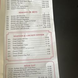 Good Hope Carry-Out - Menu