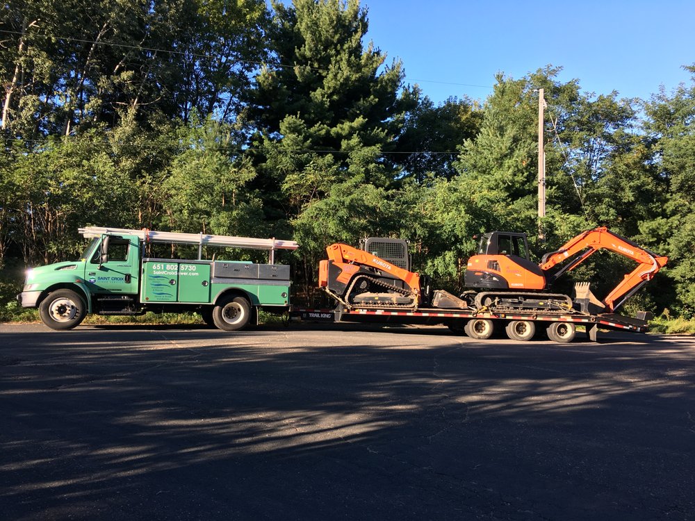 Slide of Saint Croix Sewer Service