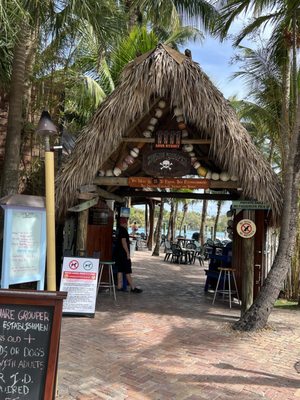 Square Grouper Tiki Bar Jupiter Inlet by null