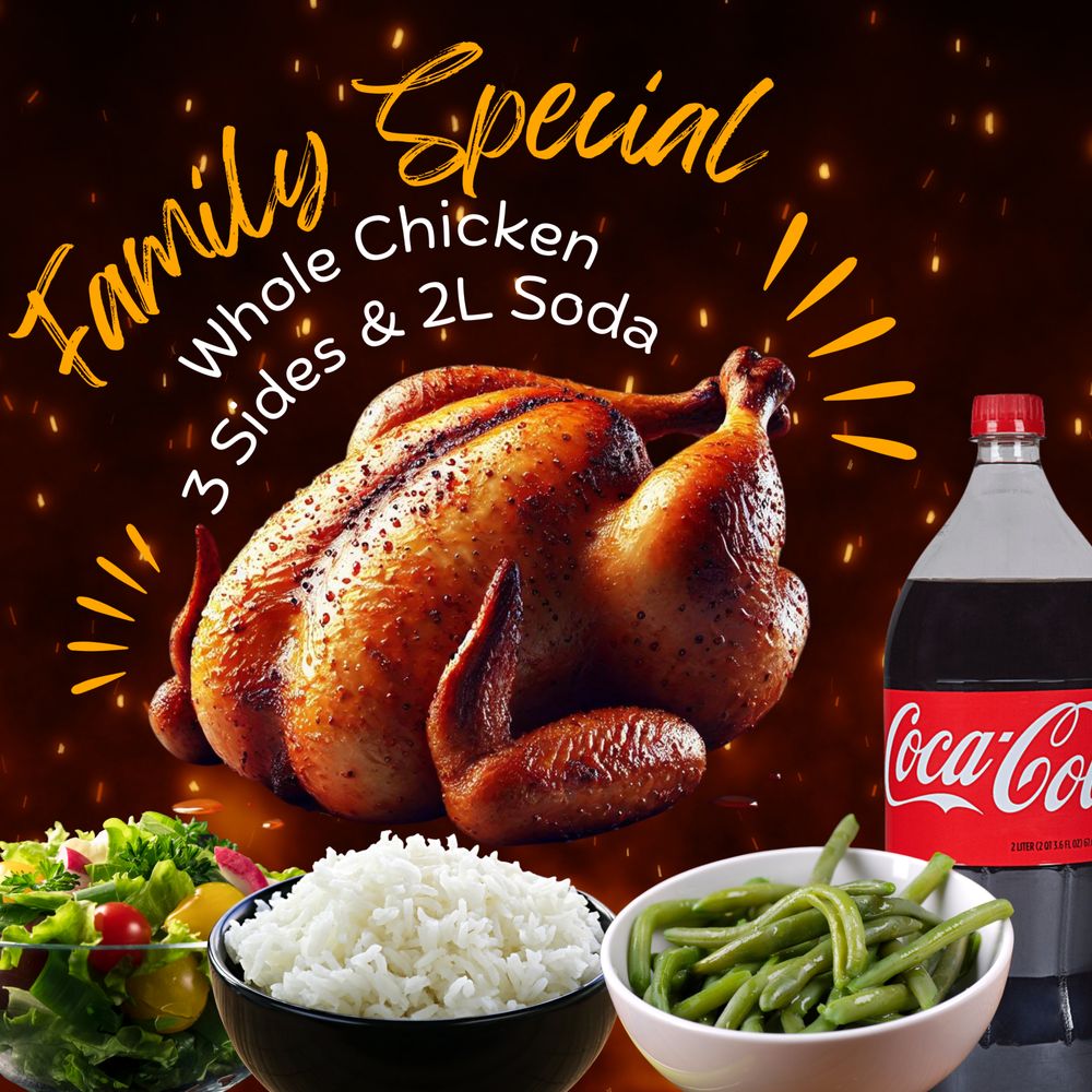 Food from Caliente Restaurant