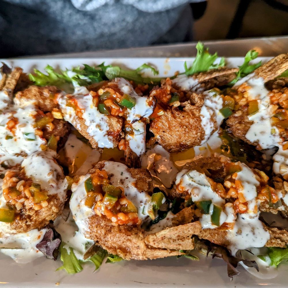 Minhas Kitchen - Spicey Shrimp - New American Near Me - Monroe, Wisconsin Minhas Kitchen - Spicey Shrimp - New American Near Me - Monroe, Wisconsin