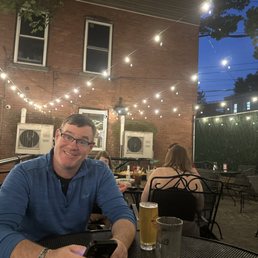 Happy with the beer