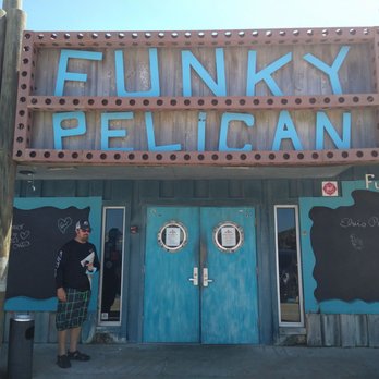 Funky Pelican - Entrance - Seafood Near Me - Flagler Beach, Florida Funky Pelican - Entrance - Seafood Near Me - Flagler Beach, Florida