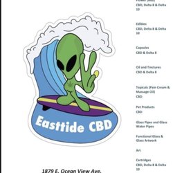 Easttide CBD - Local Hemp shop! Providing Delta-8, CBD, functional glass and local art