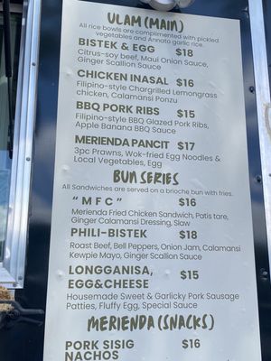 Menu photo 6 Merienda Maui Aiea, HI