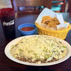 Cinco De Mayo Mexican Resturant - Tacos without the tortillas while trying to eat keto-ish