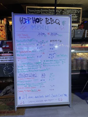 Menu photo 8 Hip Hop Bbq Shack San Bruno, CA