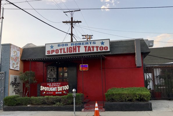 Bob Robert's Spotlight Tattoo by null