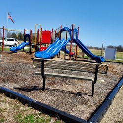 North Salem Town Park - Newer playground best for toddler - age 8