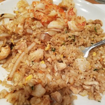 Benihana - Indianapolis - Finished product: Chicken/shrimp fried rice w/colossal shrimp and grilled onions - Sushi Bars Near Me - Indianapolis, Indiana Benihana - Indianapolis - Finished product: Chicken/shrimp fried rice w/colossal shrimp and grilled onions - Sushi Bars Near Me - Indianapolis, Indiana