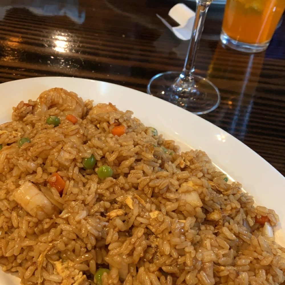 Pacific Asian Bistro - Shrimp Fried Rice and white wine - Sushi Bars Near Me - St. Augustine, Florida Pacific Asian Bistro - Shrimp Fried Rice and white wine - Sushi Bars Near Me - St. Augustine, Florida