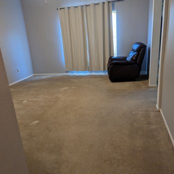 99 Elite Design - Before: old brown carpet in the master bedroom - Flooring Near Me - Victorville, California