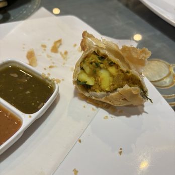 Jasmin's Indian Cuisine - Veggie Samosa - Indian Near Me - Houston, Texas Jasmin's Indian Cuisine - Veggie Samosa - Indian Near Me - Houston, Texas