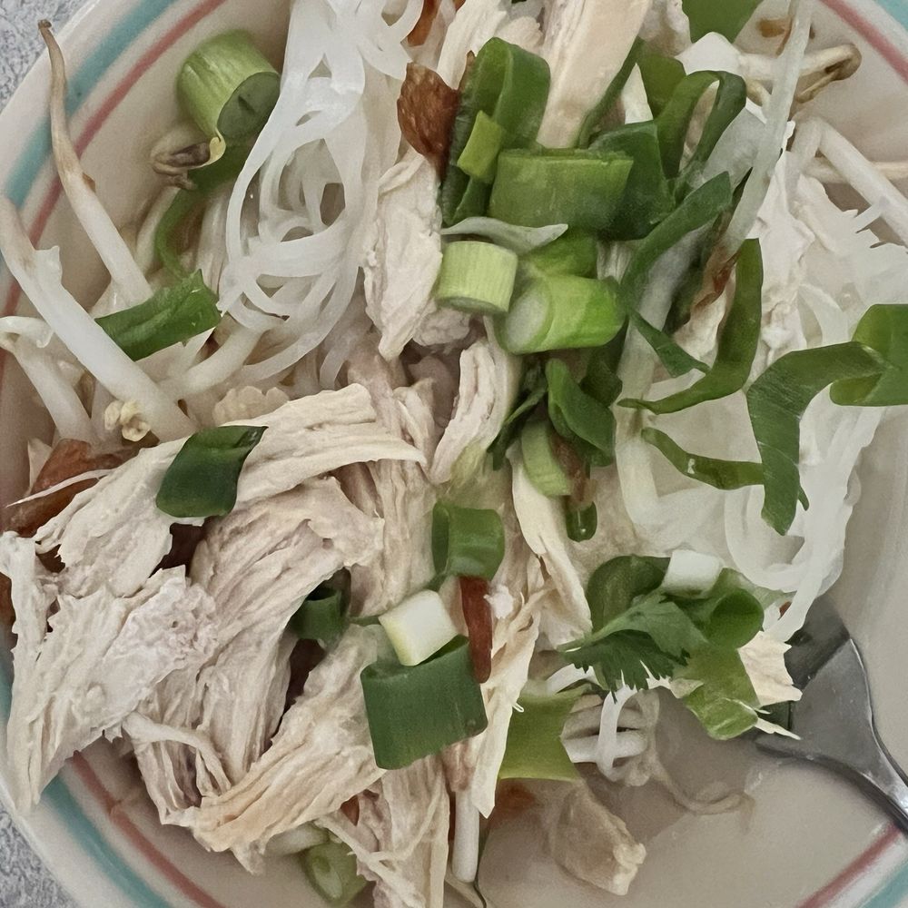 Chicken pho Chicken pho