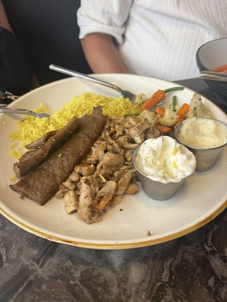 Food from Casablanca Mediterranean Cuisine