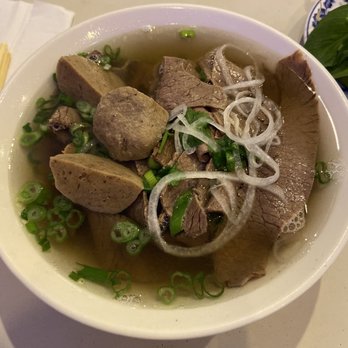 Pho 75 - Pho with beef flank and meatballs - regular - Vietnamese Near Me - Philadelphia, Pennsylvania Pho 75 - Pho with beef flank and meatballs - regular - Vietnamese Near Me - Philadelphia, Pennsylvania