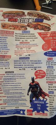 Menu photo 3 Super Extreme Heros Virginia Beach, VA Menu photo 3 Super Extreme Heros Virginia Beach, VA