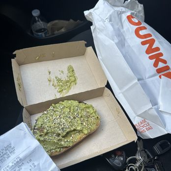 Dunkin' - Avocado toast - Coffee & Tea Near Me - Hayward, California Dunkin' - Avocado toast - Coffee & Tea Near Me - Hayward, California