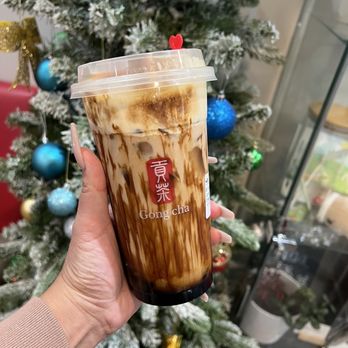 Gong cha - London fog brown sugar boba - Coffee & Tea Near Me - San Diego, California