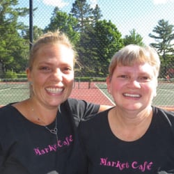 Market Cafe - Owners. Mother daughter team, sharon Eustace, Judy Brown