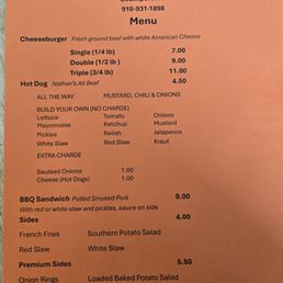Menu Menu
