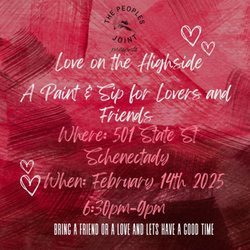 The People’s Joint Cannabis Dispensary - Valentine's Day Paint & Sip