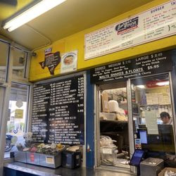 Burger House - Inside menu & order window