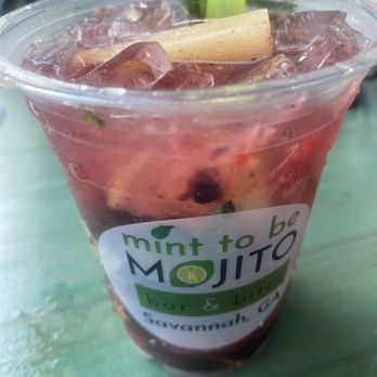 Mint to Be Mojito Bar and Bites - Strawberry Blackberry - Cocktail Bars Near Me - Savannah, Georgia Mint to Be Mojito Bar and Bites - Strawberry Blackberry - Cocktail Bars Near Me - Savannah, Georgia