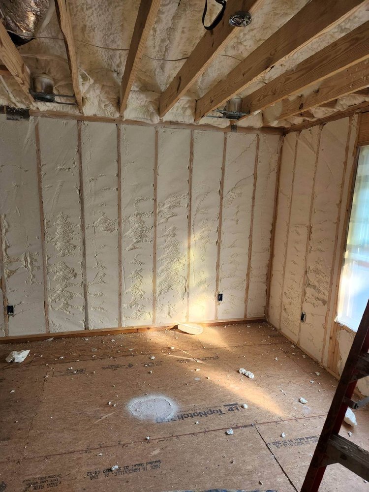 Slide of DHBG Spray Foam