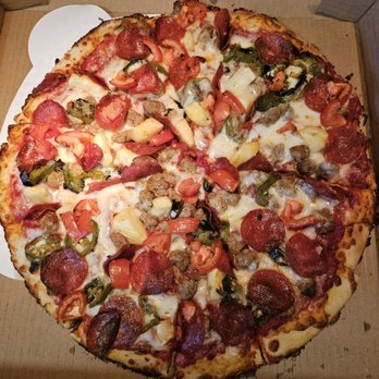 Wild West Pizza & Grill - Blazing Saddles combination Pizza, size large,$27.99 plus tax - Italian Near Me - Lompoc, California Wild West Pizza & Grill - Blazing Saddles combination Pizza, size large,$27.99 plus tax - Italian Near Me - Lompoc, California