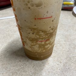 Dunkin' - Frozen coffee that was supposed to be a vanilla coolata not even blended. Gross.