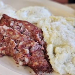 Corned beef hash n eggs