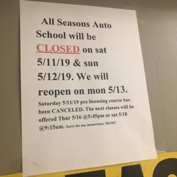 This is what they left on the door