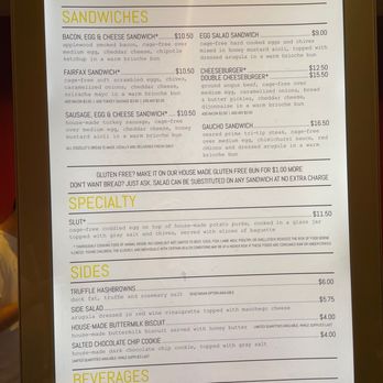 Eggslut - Menu - Breakfast & Brunch Near Me - Las Vegas, Nevada Eggslut - Menu - Breakfast & Brunch Near Me - Las Vegas, Nevada