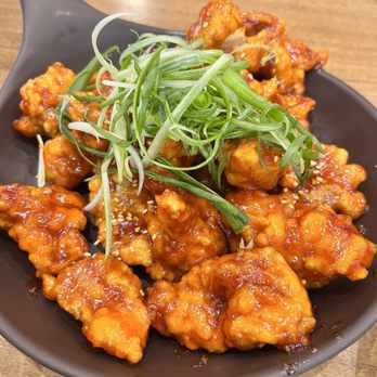 Dduk Dabang - popcorn chicken sweet chili - Korean Near Me - New York, New York Dduk Dabang - popcorn chicken sweet chili - Korean Near Me - New York, New York