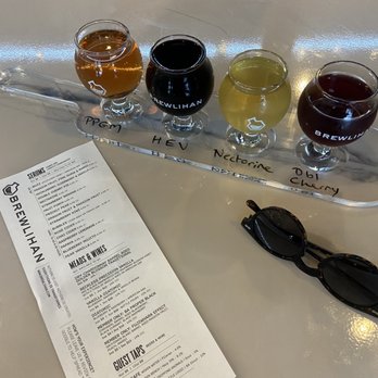 Brewlihan Mead - My flight - Wine Bars Near Me - Oakland Park, Florida