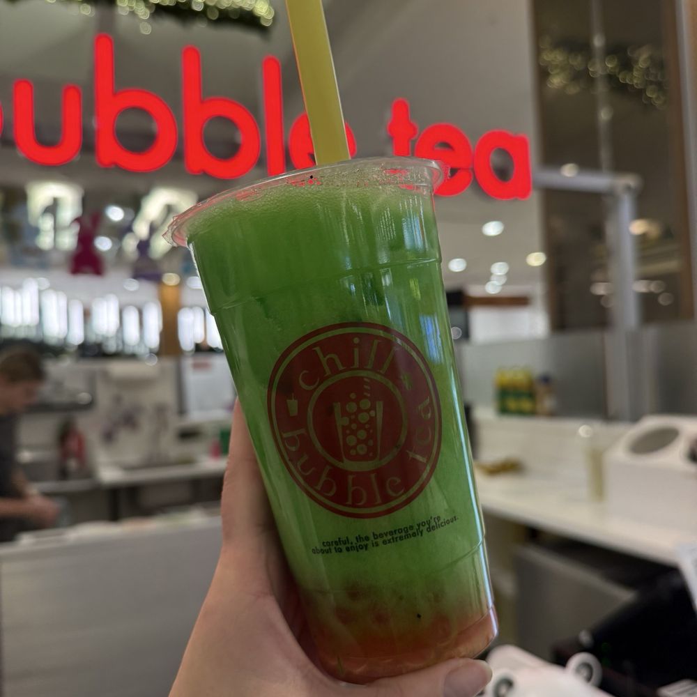Chill Bubble Tea - Green apple tea - Bubble Tea Near Me - Schaumburg, Illinois